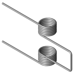 Product image - Double torsion spring DSF-160