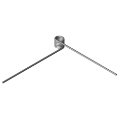 Torsion spring stainless ø 1,00x13,00x13,00 mm-TOR900L