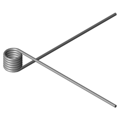 Imagen del producto - Muelles de torsión T-16103L