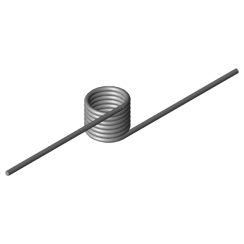 Obrázek produktu - Zkrutné pružiny T-16818L