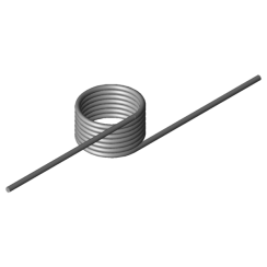 Obrázek produktu - Zkrutné pružiny T-16838L
