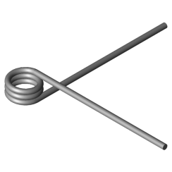 Obrázek produktu - Zkrutné pružiny T-16903L
