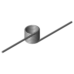 Obrázek produktu - Zkrutné pružiny T-16928L