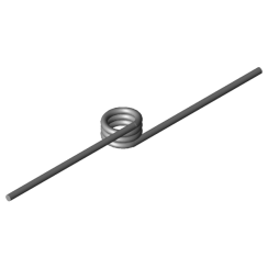 Obrázek produktu - Zkrutné pružiny T-17004L