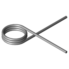 Obrázek produktu - Zkrutné pružiny T-17033L