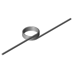 Obrázek produktu - Zkrutné pružiny T-19849L