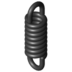 Imagen del producto - Muelles de extensión Z-115E-01X
