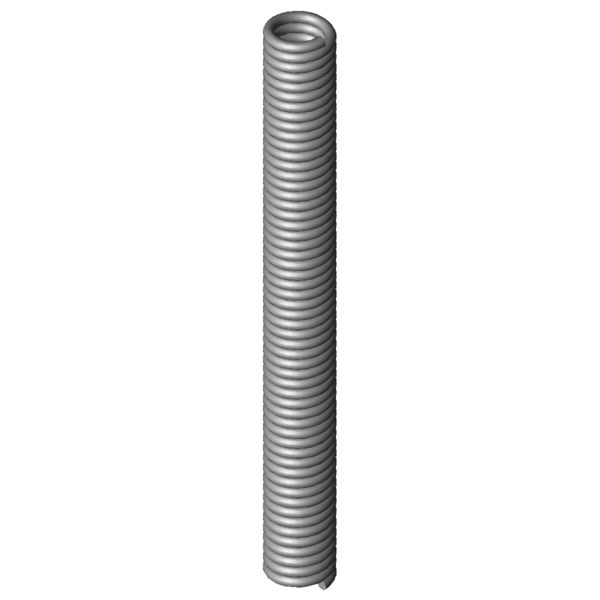 Imagem CAD Espiral de protecção de cabo/mangueira 1400 C1400-12S