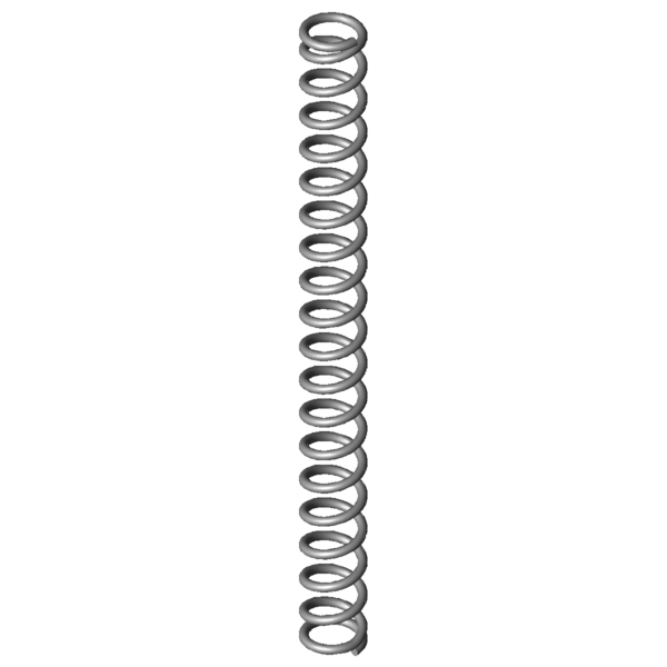 CAD-Bild Kabel-/Schlauchschutzspirale 1410 C1410-10L