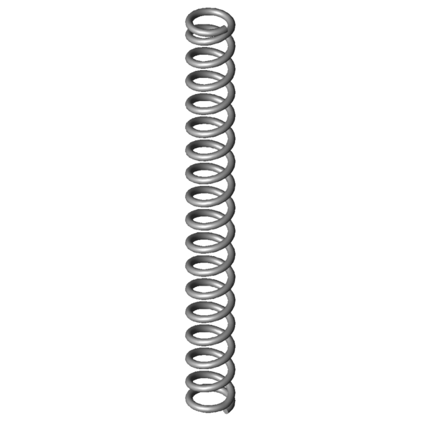 CAD-Bild Kabel-/Schlauchschutzspirale 1410 C1410-12L