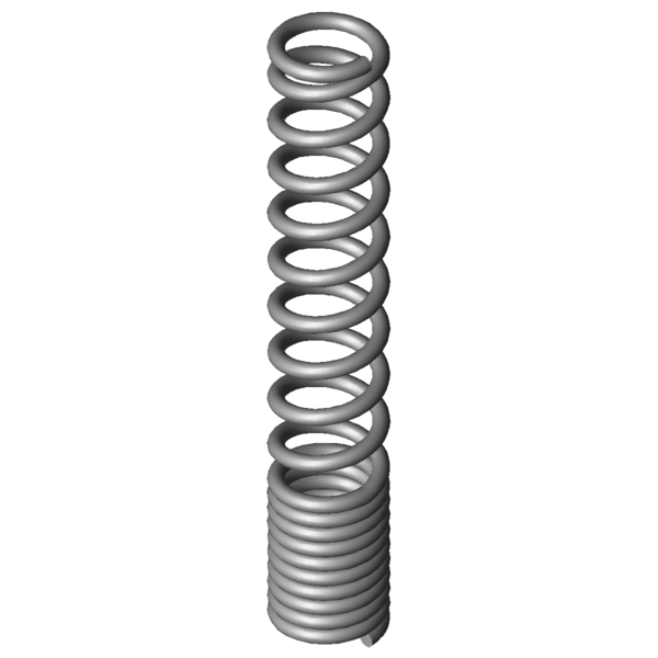 CAD-Bild Kabel-/Schlauchschutzspirale 1420 C1420-25L