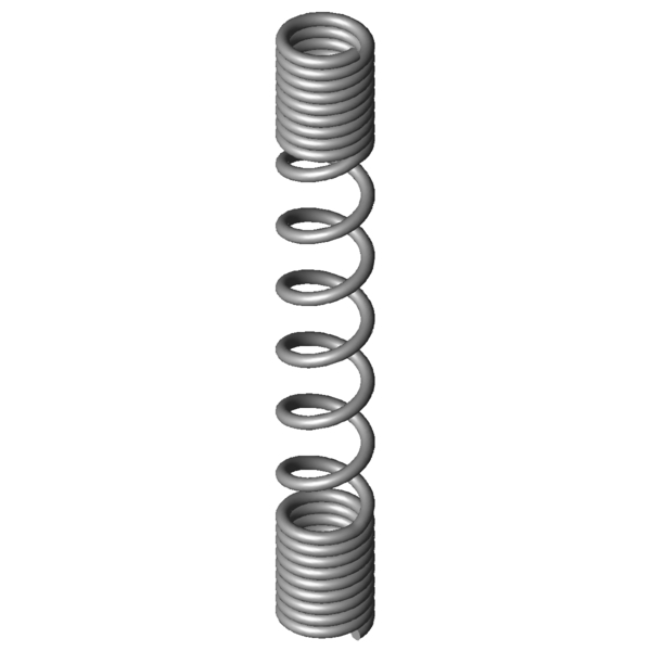 Imagem CAD Espiral de protecção de cabo/mangueira 1430 C1430-42S
