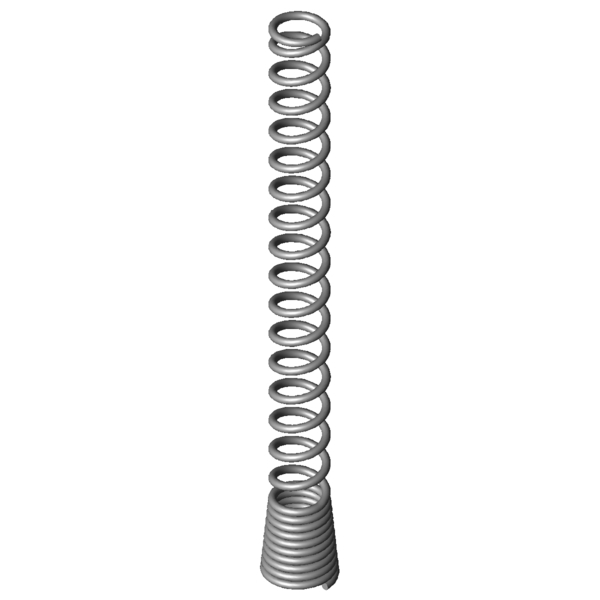 CAD-Bild Kabel-/Schlauchschutzspirale 1440 C1440-10S