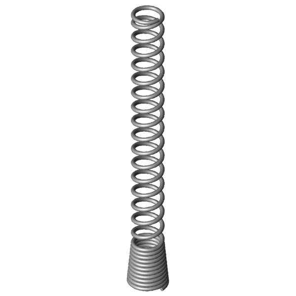 CAD obrázek Spirály na ochranu kabelu/hadic 1440 C1440-12L