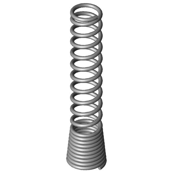 Imagem CAD Espiral de protecção de cabo/mangueira 1440 C1440-25L