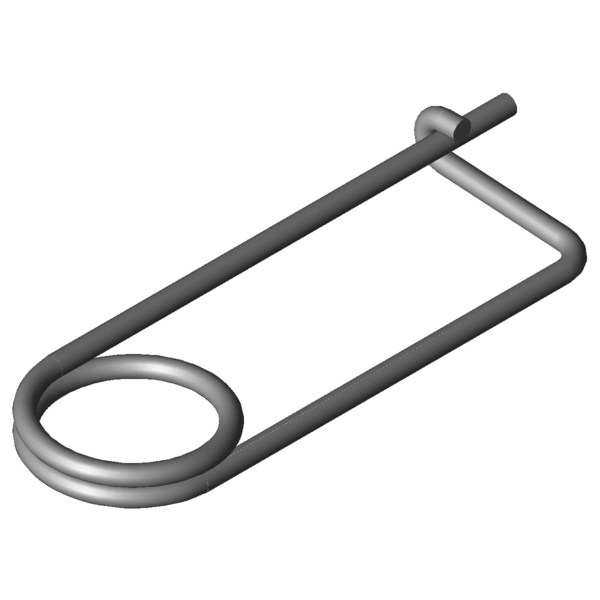 CAD obrázek Zajištovací svorky C400-50L