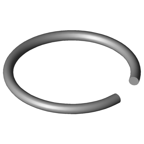 CAD obrázek Hřídelové kroužky C420-10