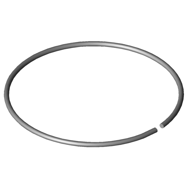 Obraz CAD Pierścienie wału C420-110