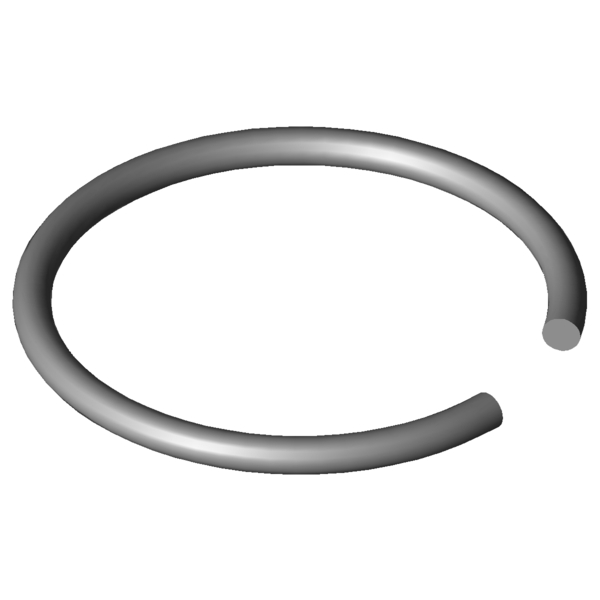 CAD obrázek Hřídelové kroužky C420-14