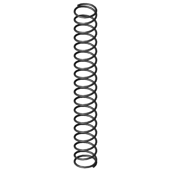 CAD image Compression springs D-006E