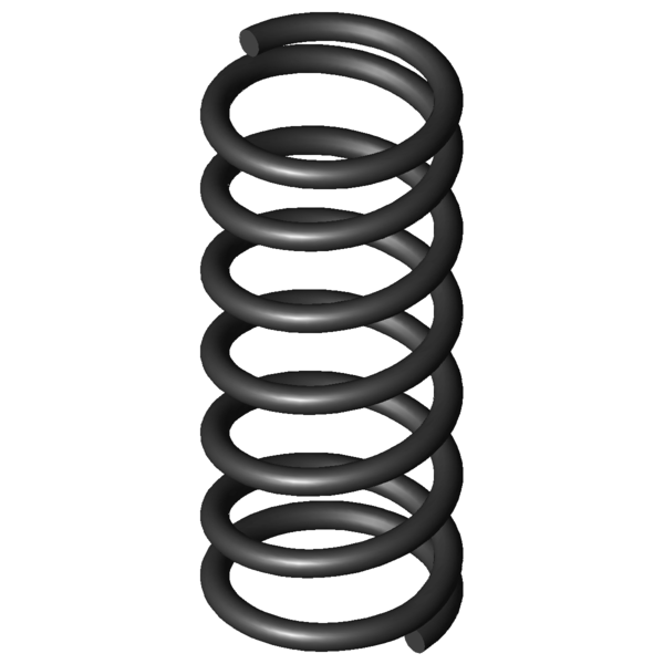 Imagem CAD Molas de compressão D-011H