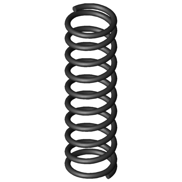 CAD image Compression springs D-011J