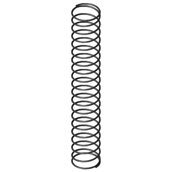 CAD-Bild Druckfedern D-011Z-01