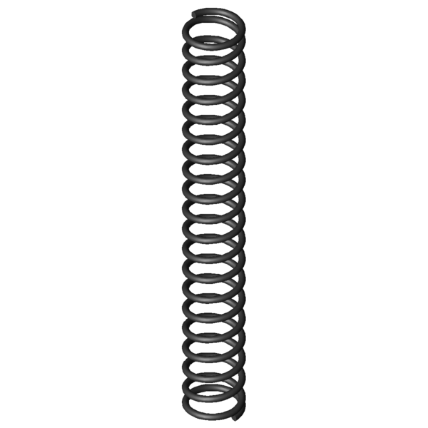 CAD image Compression springs D-026A