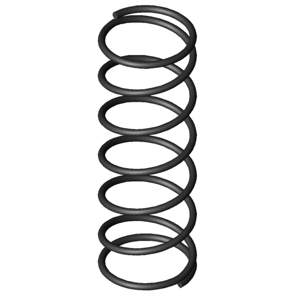 Imagem CAD Molas de compressão D-029