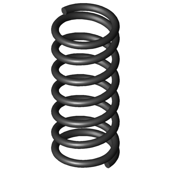 CAD image Compression springs D-039A