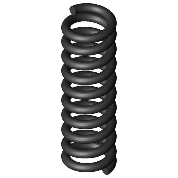 Imagem CAD Molas de compressão D-042F-03