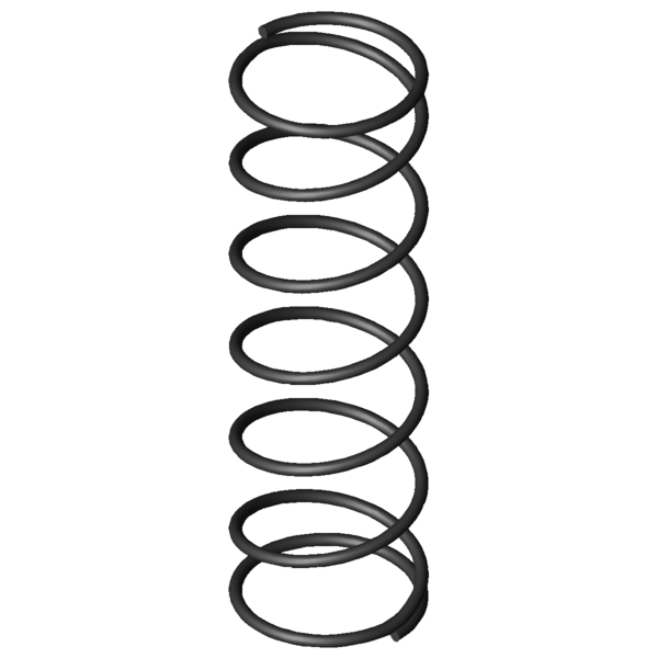 Immagine CAD Molle a compressione D-042J-02