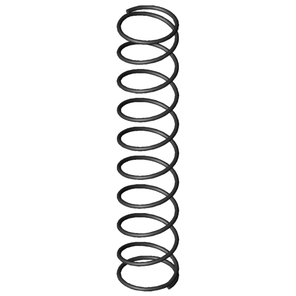 Immagine CAD Molle a compressione D-042J-03