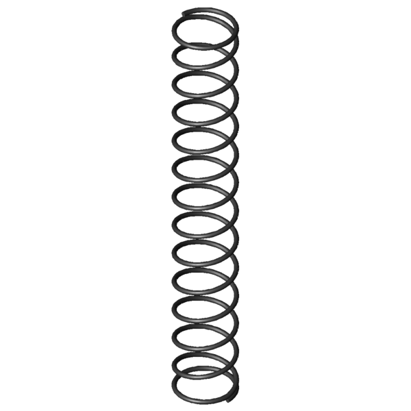 CAD image Compression springs D-046B