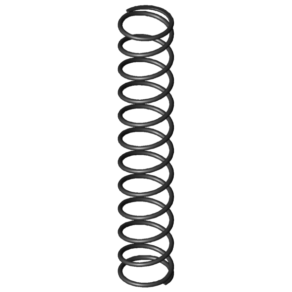 Imagem CAD Molas de compressão D-068A-16