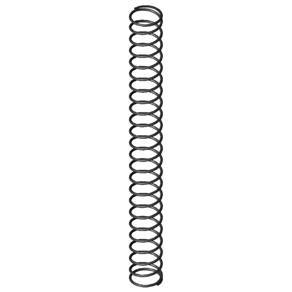 CAD image Compression springs D-068A