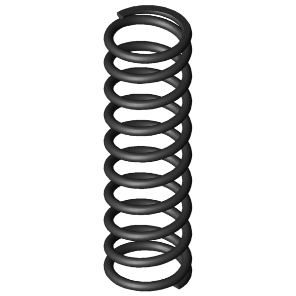 CAD image Compression springs D-078