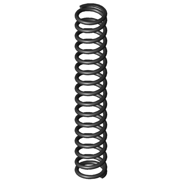 CAD image Compression springs D-080C