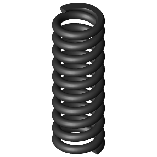 CAD image Compression springs D-088