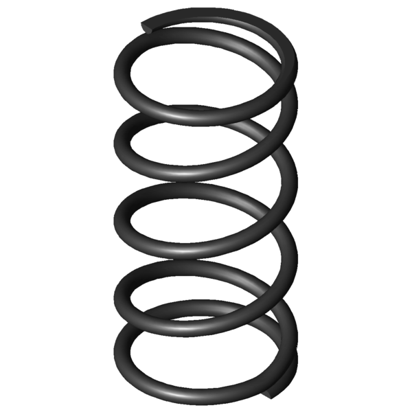 CAD-Bild Druckfedern D-090J