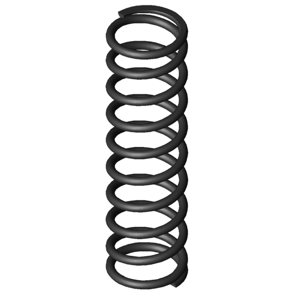 CAD image Compression springs D-090M-05