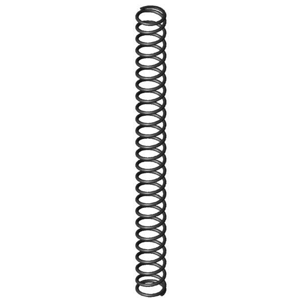 CAD image Compression springs D-090V