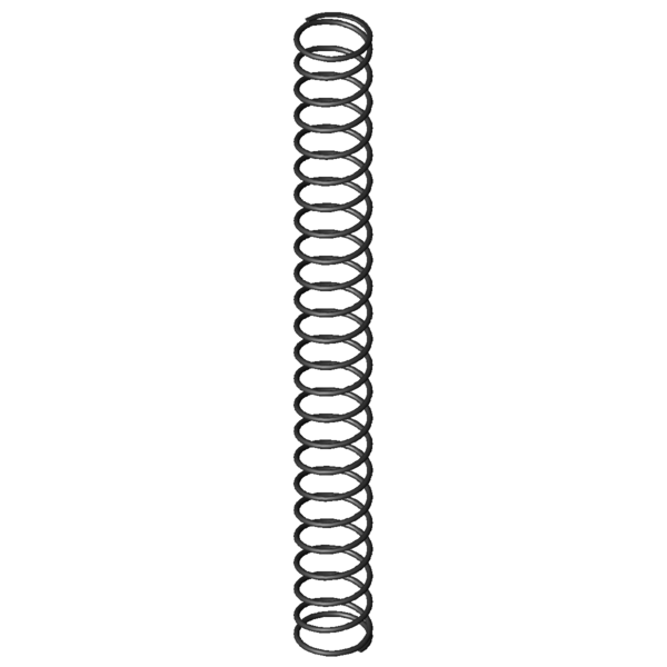 CAD-Bild Druckfedern D-095A