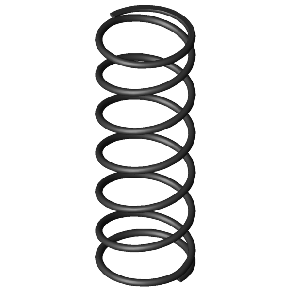 CAD image Compression springs D-119