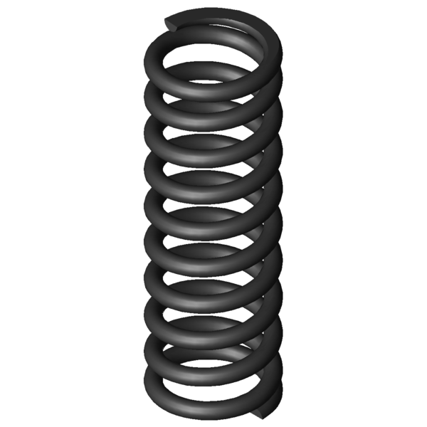 CAD image Compression springs D-135