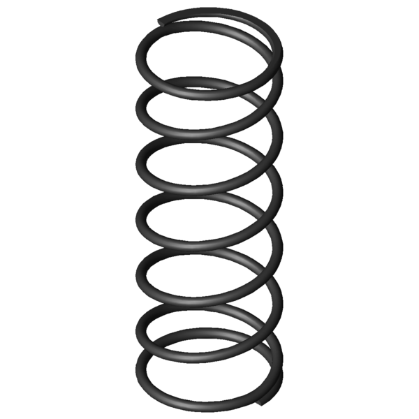 CAD image Compression springs D-147