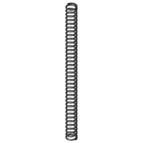 CAD image Compression springs D-166O
