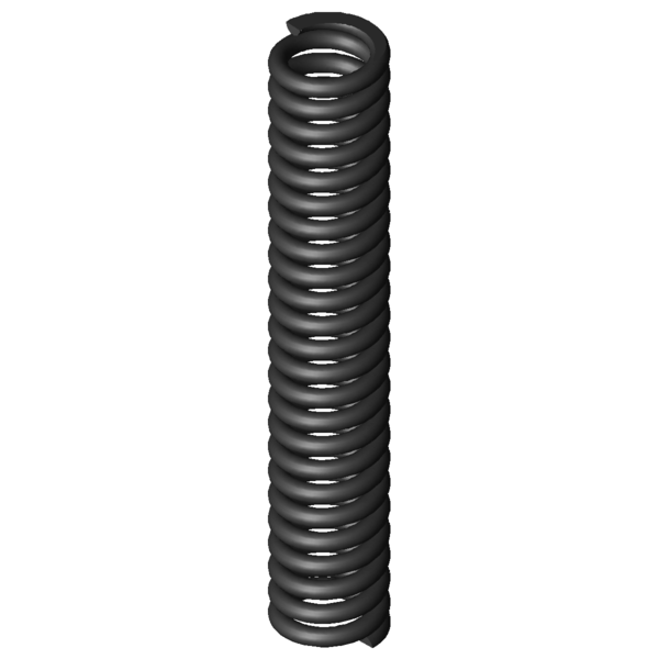 CAD kép nyomórugók D-178A