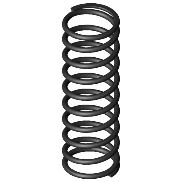 Immagine CAD Molle a compressione D-190D