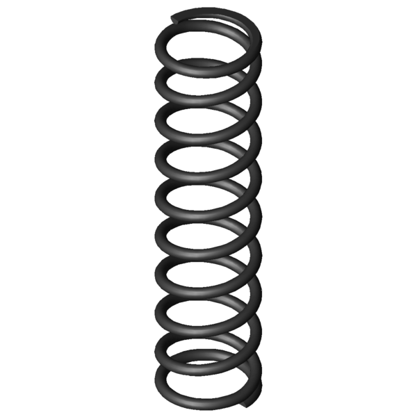 Imagem CAD Molas de compressão D-193